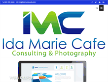 Tablet Screenshot of idamariecafe.com